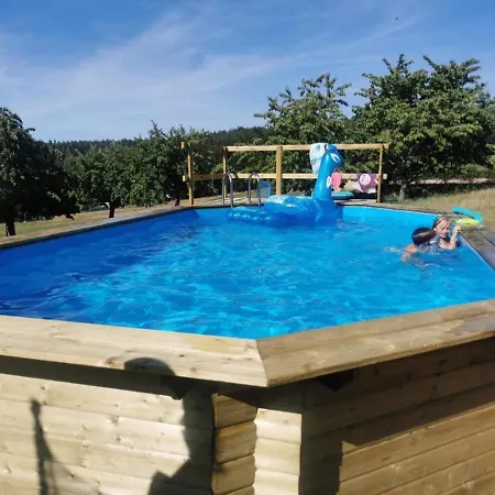 Ferienwohnung Gartenblick Mit Pool Und Kinderspielplatz Apartament Dippoldiswalde